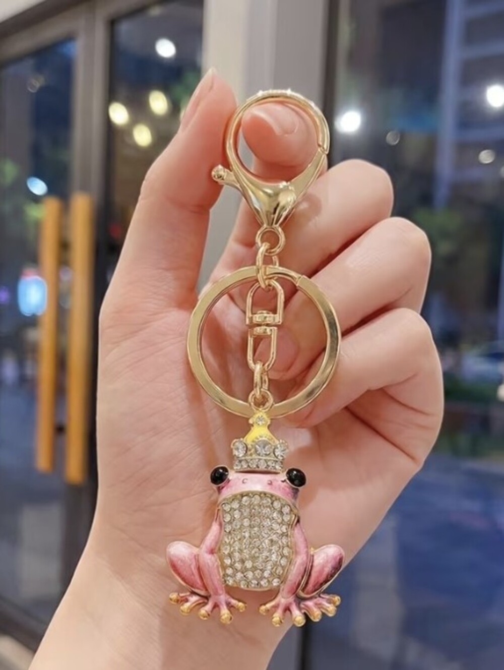 Frog Prince Bag Charm/keychain NEW